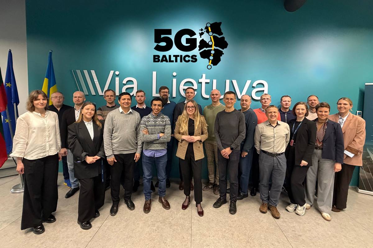 5G BALTICS susitikimas Vilniuje partneriai Via Baltica 5G diegimas Baltijos šalys